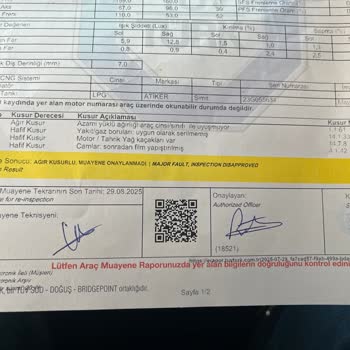 Tüvtürk Muayenesinde Haksız Ağır Kusur Ve Ekstra Masraf