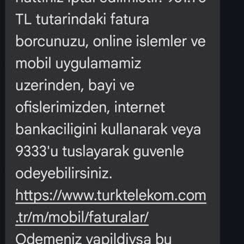 PTTcell Faturası Beklenmedik Şekilde Arttı, Çözüm Bekliyorum