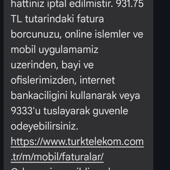PTTcell Faturası Beklenmedik Şekilde Arttı, Çözüm Bekliyorum