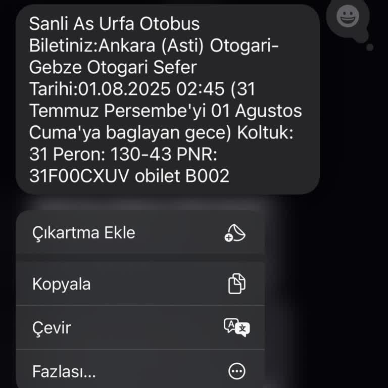 Otobüs Firmasının Hatalı Yolcu İndirme Ve Yetersiz Yolcu Hizmeti
