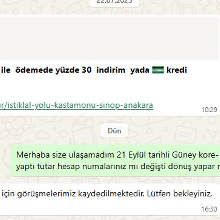 Tur Firması Mağduriyeti Ve Ücret İadesi Talebim Karşılanmıyor