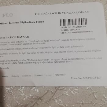 FLO Mağazasından Alınan Ayakkabının Ayağıma Zarar Vermesi Ve İade Sorunu