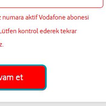 Vodafone'dan Ayrıldıktan Sonra Fatura Ödeme Sorunu Ve Uygulama Erişimsizliği