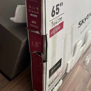 Epttavm Yanlış Ve Hasarlı Televizyon Gönderimiyle İki Kez Mağduriyet Yaşadık