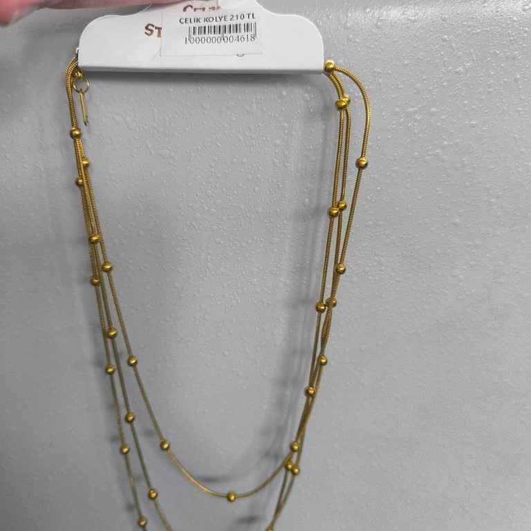 Aldığım Çelik Kolye Kıyafetimi Lekeledi, İade Kabul Edilmedi