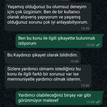 Siparişim Gecikti, Müşteri Hizmetleri Çözüm Sunmuyor