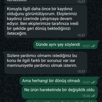 Siparişim Gecikti, Müşteri Hizmetleri Çözüm Sunmuyor