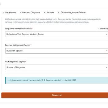 VFS Global Randevu Sistemindeki Tutarsızlık Ve Bilgilendirme Eksikliği