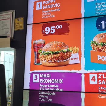 Reklamda Gösterilen Menü İle Gelen Ürün Farklıydı, Ücret İadesi Talep Ediyorum