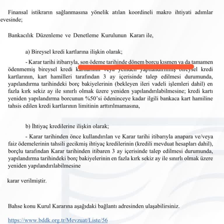 Kredi Kartı Yapılandırma Başvuruma 8 Gündür Dönüş Yapılmadı, Mağduriyetimin Giderilmesini Talep Ediyorum