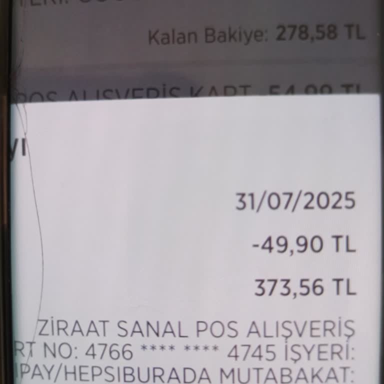 Haberim Olmadan Hesabımdan Her Ay 49.99 TL Çekiliyor Param İade Edilsin