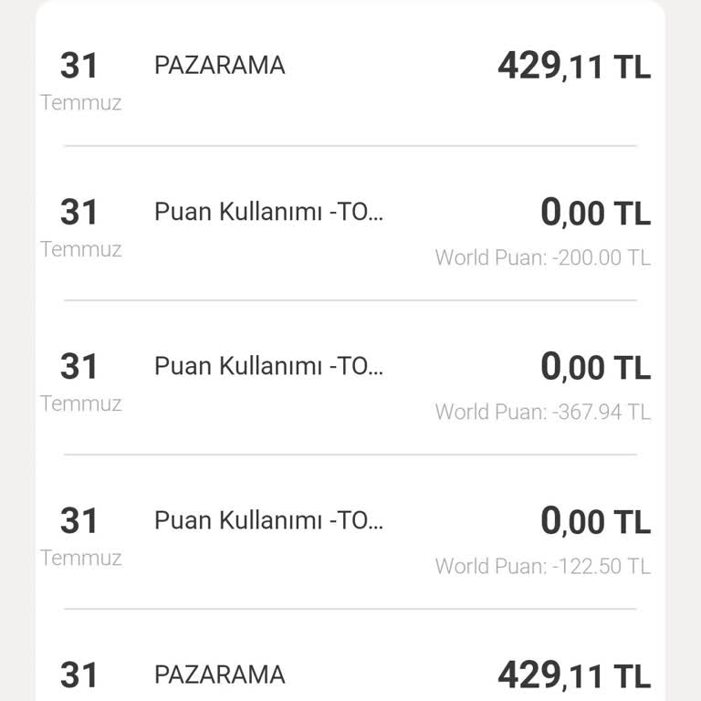 Puanlarım Ve Ödemem Kayboldu, Siparişim Oluşturulmadı Güvenim Sarsıldı