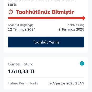 Yanlış İşlemle Fatura Şoku Ve Müşteri Hizmetlerine Ulaşılamıyor