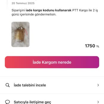 Gardrops'tan Aldığım Sahte Parfümün İadesinde Yaşadığım Sorunlar Ve Satıcı Engeli