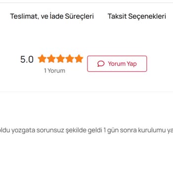Geç Teslimat Ve Yetersiz Servis Deneyimi