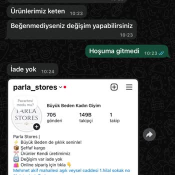 Eksik Ve Yanlış Ürün, İade Kabul Edilmiyor!