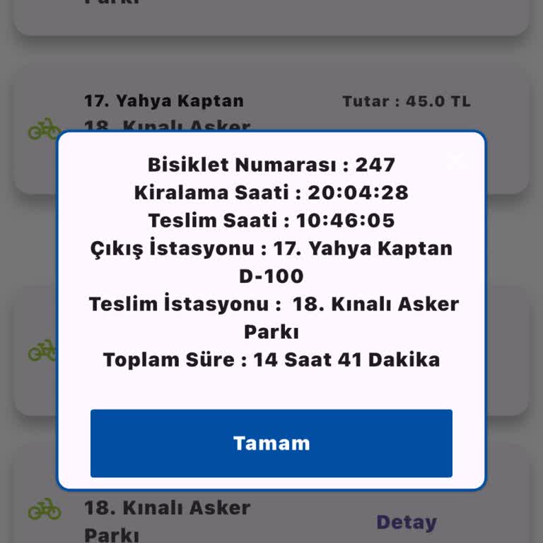 Bisiklet Teslimine Rağmen Fazladan Ücret Yansıtıldı
