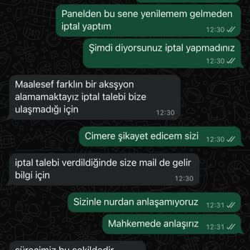 Üyelik İptali Sonrası Haksız Yenileme Ve Ücret Kesintisi