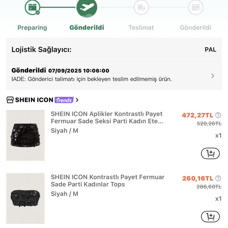 Sipariş Edilmeyen Ürünün İadesi Ve Para İadesi Sorunu