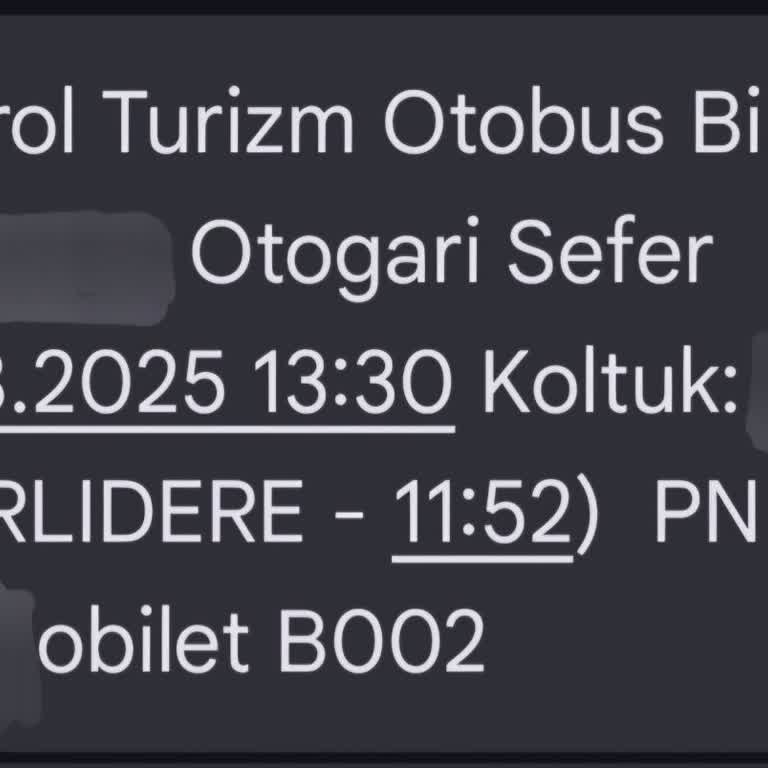 Yanlış Servis Saati Bilgilendirmesi Mağduriyet Yarattı