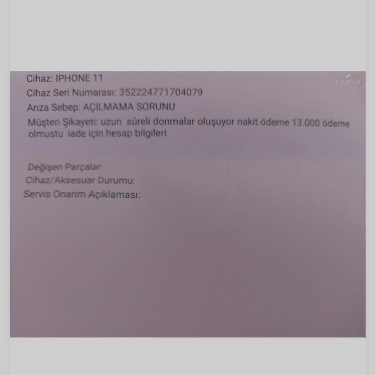 Nakit İade 40 Gündür Yapılmadı, Sürekli Oyalama İle Karşılaşıyorum