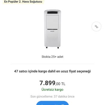 Aldığım Sulu Soğutucu Hem Evi Isıttı Hem İade Alınmadı