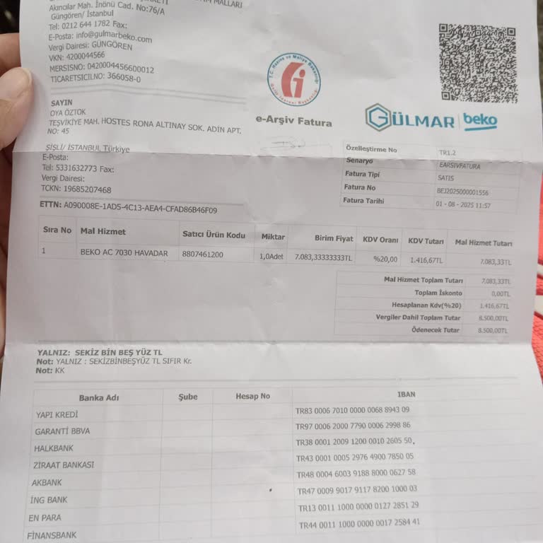 Sıfır Alınan Beko Klima Arızalı Çıktı, Değişim Talebim Reddedildi