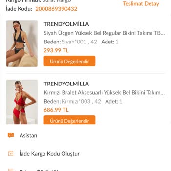 Trendyol'dan Bikini İadesinde Hijyen Bandı Nedeniyle Haksız Ret Ve Mağduriyet