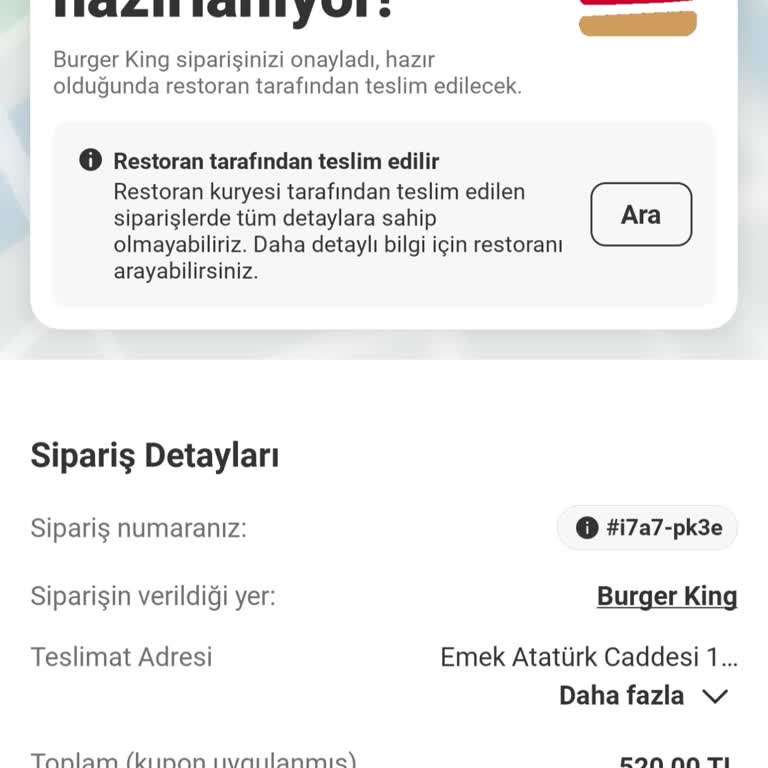 Yemeksepeti'nde Siparişim Kayıp, Muhatap Yok!