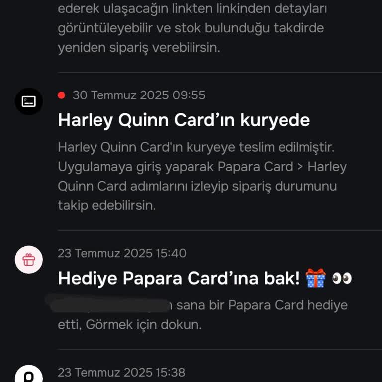 Papara'dan Beklediğim Koleksiyon Kartı Bir Haftadır Teslim Edilmiyor, Bilgi Karmaşası Yaşıyorum