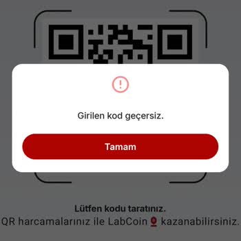 Prime Kod Hatası Nedeniyle Kullanılan Lab Coinimin İadesini İstiyorum