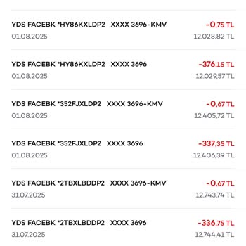 Hesabımdan İzinsiz Facebook Adıyla Para Çekildi Paramı Geri İstiyorum