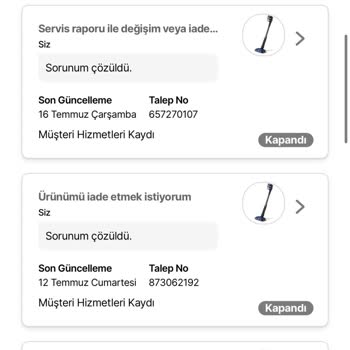 Philips Süpürge Parça Kalitesi Ve İade Sürecinde Yaşanan Mağduriyet