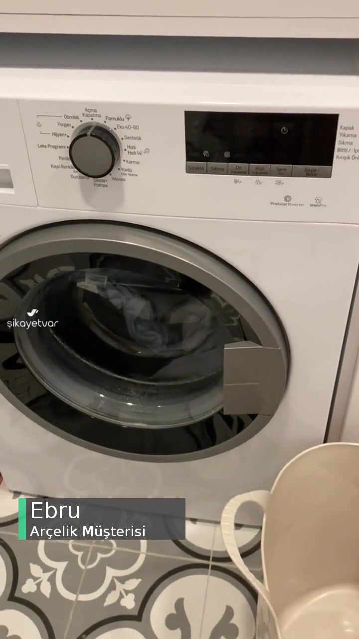 Arçelik 9100m Çamaşır Makinesi Sesi videonun kapak resmi