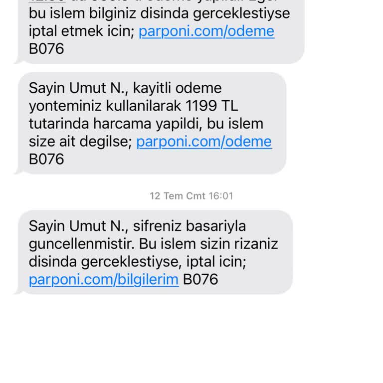Habersiz Açılan Hesap Ve Yapılan Ödemelerle Mağduriyet