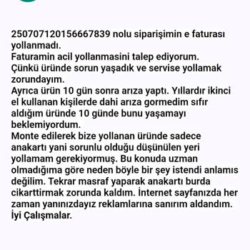 Sıfır Alınan Bilgisayar Arızalı Çıktı, Servis Sorunu Çözmüyor