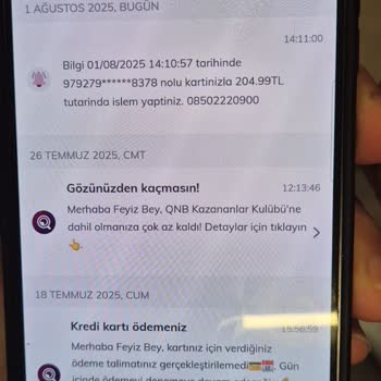 Bilgim Dışında Kredi Kartımdan Para Çekildi, İade İstiyorum