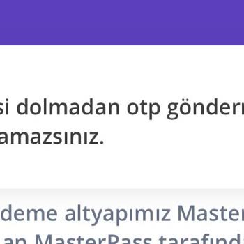 Ödeme İşlemlerinde Sürekli Hata Alıyorum