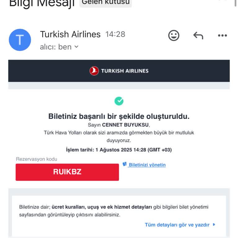 Yanlış Bilette Anında Müdahaleye Rağmen Yüksek Ceza Kesildi