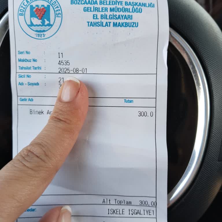 Bozcaada’dan Çıkışta Alınan 300 TL Ücretin Haksızlığı