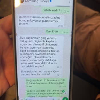 Bir Aydır Çözülemeyen Klima Servis Sorunu