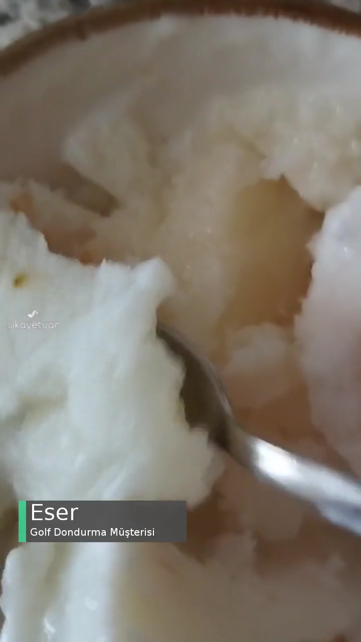 Golf Dondurma Değil, Kar Helvası videonun kapak resmi