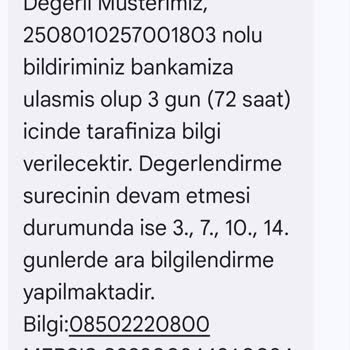 Mobil Bankacılıkta Uygulama Engeli Ve Yetersiz Destek Nedeniyle Mağduriyet