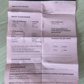 Sephora'dan Alınan Parfümün Kapak Arızası Ve Yetersiz Müşteri Hizmeti