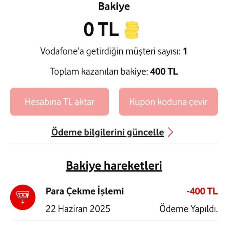 Kazandığım 400 TL Bakiye 1 Aydır Hesabıma Yatırılmadı, Çözüm Bulamıyorum