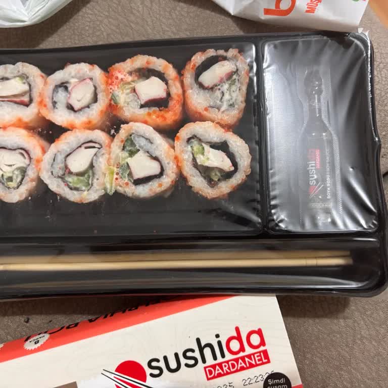 Dardanel Sushi Siparişimde Sos Çıkmaması Hayal Kırıklığı Yarattı