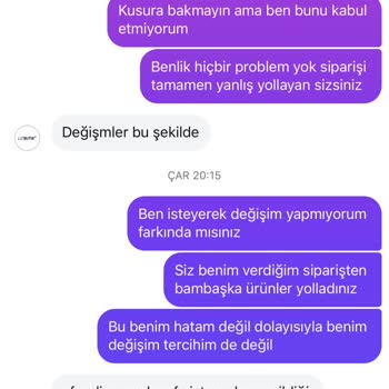 Yanlış Ürün Ve Hatalı Değişim Politikasıyla Büyük Hayal Kırıklığı