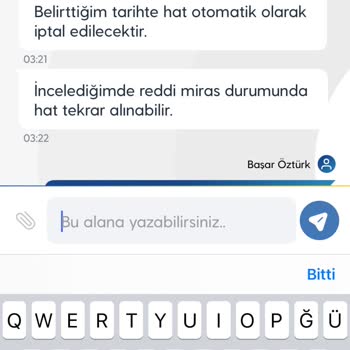 Vefat Eden Yakınıma Ait Hattın Devri İçin Çözüm Bulunamıyor, Mağduriyetim Sürüyor