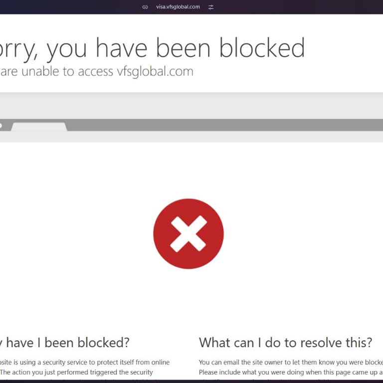 VFS Global Web Sitesi Ve Müşteri Hizmetleri Yüzünden Erasmus Vizesi Alamıyorum