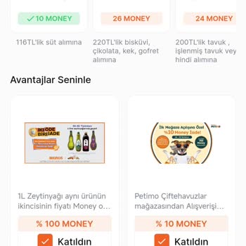 Migros Sanal Market 2 Al 1 Öde Kampanyasında Money Puanım Yatmadı